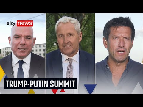 Trump and Putin meet in Alaska to discuss war in Ukraine | Sky News coverage