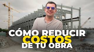 COMO REDUCIR Los COSTOS de tu OBRA 🧱