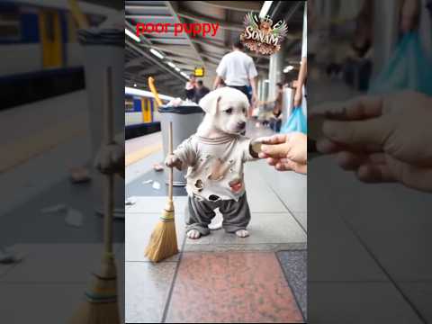 Poor Puppy got thrown off the train🥺, frnds laughed, Puppy Heart broken #thepuppysquest