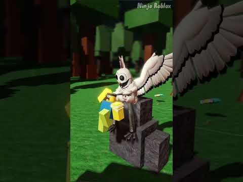 When mutated with the missing child - Roblox 99 Nights in the Forest #robloxanimation