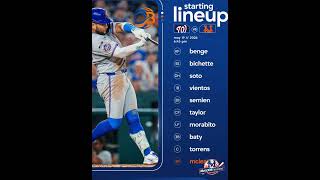 It's time for the Mets to step up to the plate and gear up for this game! live at MetsXMFanZone.com