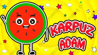 Pazara Gidelim Bir Karpuz Alalım | Karpuz Adam | Kırmızı Balık-Çocuk Şarkıları-Çizgi Film-Furkiş TV