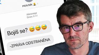 Jejich právník nám vyhrožoval a pak začal mazat zprávy