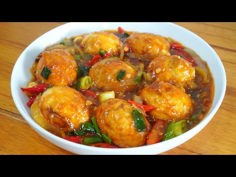 GAK PERNAH BOSEN !! TELUR DIMASAK GINI ,BUMBUNYA MERESAP ,ENAK BANGET