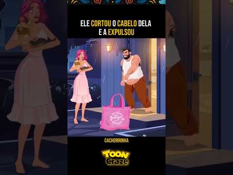 Ele cortou o cabelo dela e a expulsou #desenho