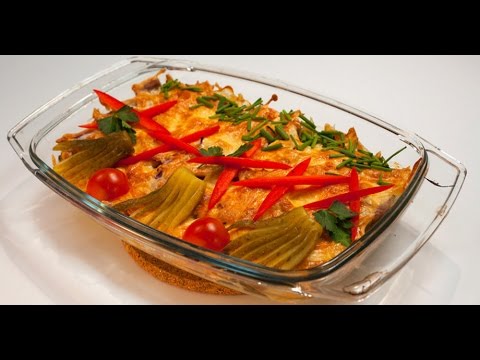 Бабка из свинины под пошехонским сыром Мясо