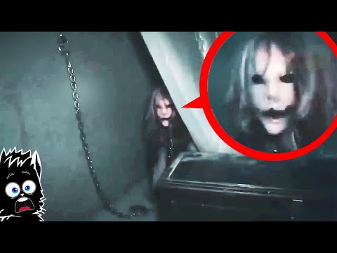 МОНСТР - ДЕВОЧКА НА ЦЕПИ и ДРУГАЯ ЧЕРТОВЩИНА СНЯТАЯ НА КАМЕРУ [Черный кот]