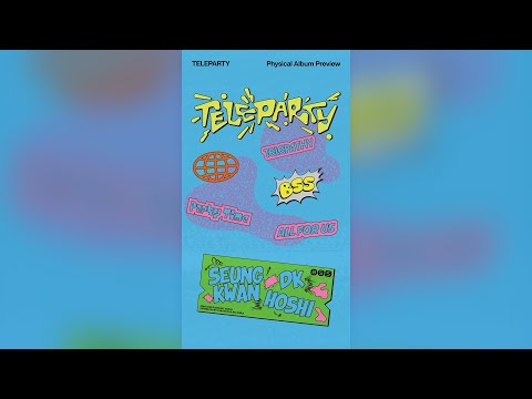 부석순 (SEVENTEEN) 2nd Single Album 'TELEPARTY' Physical Album Preview