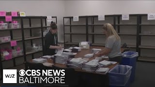 YouTube video thumbnail: Voter Turnout for Maryland Primary Election low Compared to Early Voting