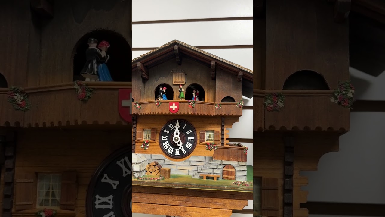 Swiss Chalet Cuckoo Clock