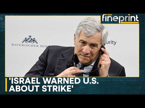 Israel warned US about drone strike on Iran, says Italy | WION Fineprint
