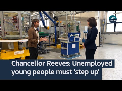 Unemployed young people must 'step up', chancellor says