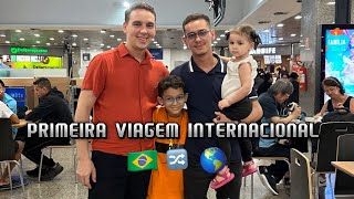 Primeira viagem internacional