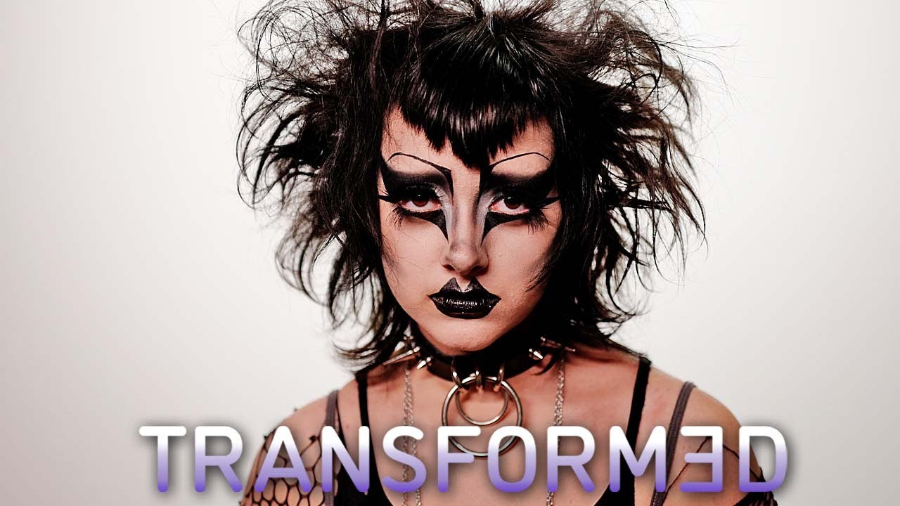 80's goth gets a 'plain jane' makeover - transformed