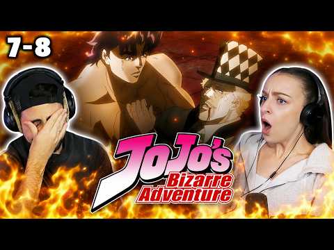 NOOOO ZEPPELI!! *JOJO'S BIZARRE ADVENTURES* Episodes 7 & 8 REACTIONS!