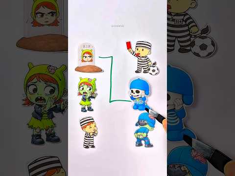 Unboxing Muevelou Niddle Pop Pocoyo X Nina Vad Boyz Line Art Challenge #short #viral #memes #pocoyo
