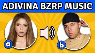 ¡Adivina el CANTADOR por BZRP Music Session! 🎶 Adivina Quién Canta pt 2🎤