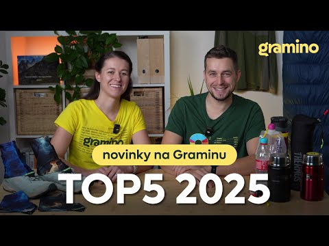 Výběr TOP5 novinek roku 2025, které jsme otestovali na našich cestách | ultralight gear | Gramino
