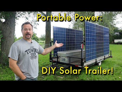 DIY Solar Trailer Tour!