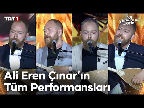 Ali Eren Çınar Tüm Performanslar - Sen Türkülerini Söyle @trt1