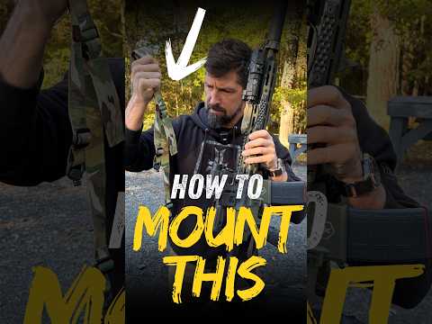 How To Mount Your Sling in LESS Than 60 Seconds #shorts #howto #gear #slings