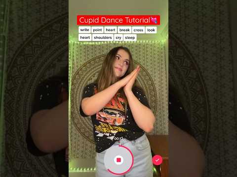 Cupid Dance Tutorial 💘 Viral Dance Challenge April 2023 🏹