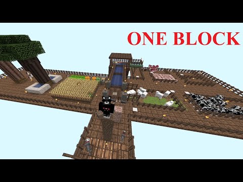 【マインクラフト ワンブロック】実況PART4 Ocean!【Minecraft One Block】