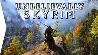Skyrim but with the Best Looking Graphics & Gameplay Overhaul Mods