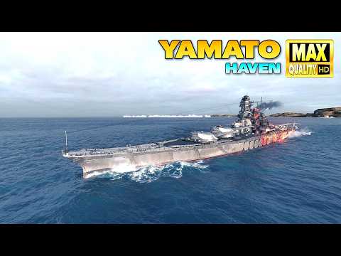 Battleship Yamato  Long range battle   World of Warships