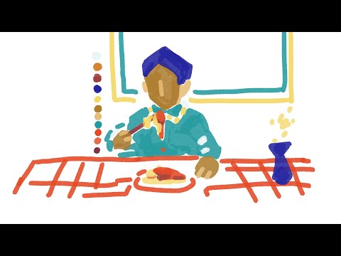 Quinn Vuong - a man eats pasta