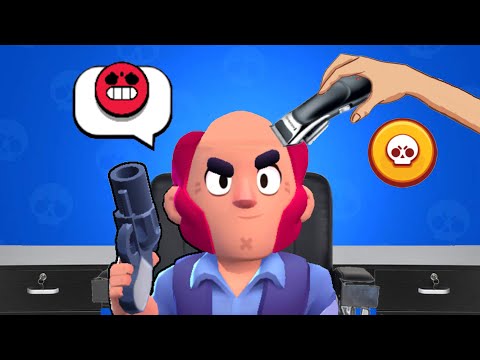 Giving Brawlers FREE Haircuts in Brawl Stars😂