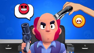 Giving Brawlers FREE Haircuts in Brawl Stars😂