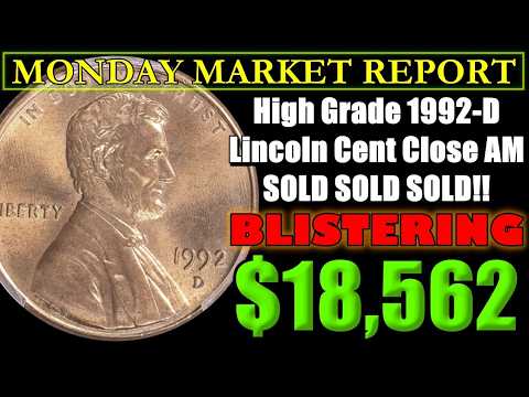 HISTORIC AUCTION SALE Marquee 1992 Lincoln Cent Variety You NEED To Know About MONDAY MARKET REPORT
