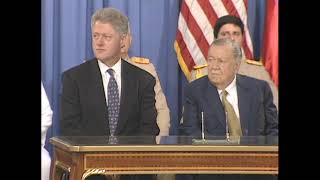 President Clinton at the Venezuela-US Agreement Signing (1997)