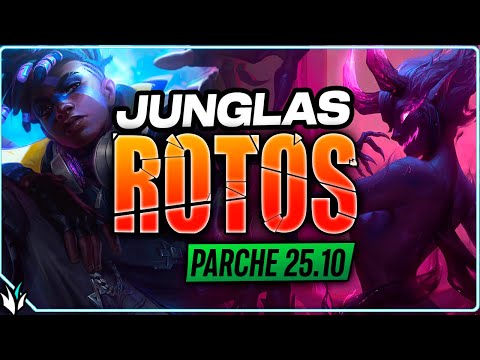 ¡CAMBIO DE META EN LA JUNGLA! ¿QUE MASTERIZAR O BANEAR? |  TIER LIST MEJORES JUNGLAS PARCHE 25.10