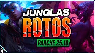 ¡CAMBIO DE META EN LA JUNGLA! ¿QUE MASTERIZAR O BANEAR? |  TIER LIST MEJORES JUNGLAS PARCHE 25.10