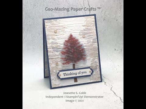 Simply Suite Saturday Thinking Of You Card using the Beauty of the Earth Suite by ©Stampin'Up!