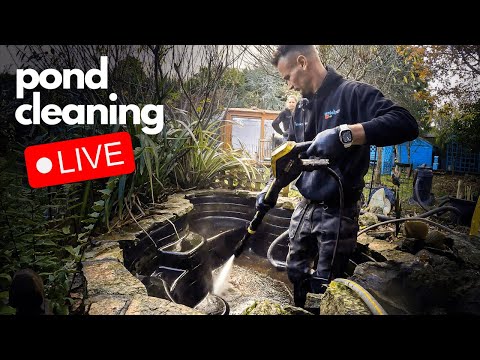 How to clean a small pond (start to finish - uncut This video show us cleaning out a small fish pond in winter. We always get asked to clean a small fi