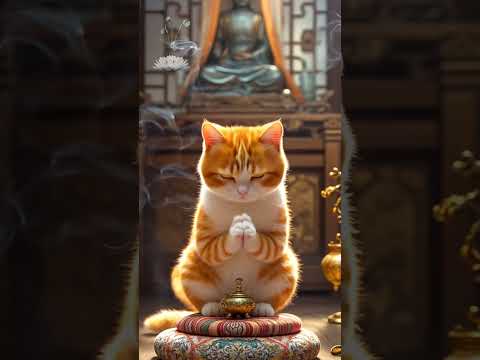 虔诚可爱的猫#爱#猫#禅意生活
