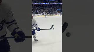 Ryan O’Reilly doing tricks right in front of me! #hockey #nhl #sports #playoffs #nhlplayoffs