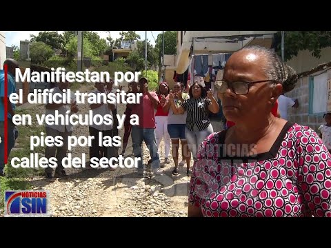 En sector Nueva Esperanza piden ayuda al ayuntamiento