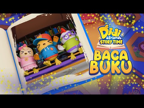 Baca Buku | Didi & Friends Storytime | Lagu Baharu Didi & Friends