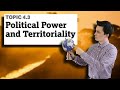 Geopolitical Concepts and Issues