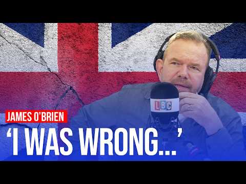 James O'Brien has an admission...