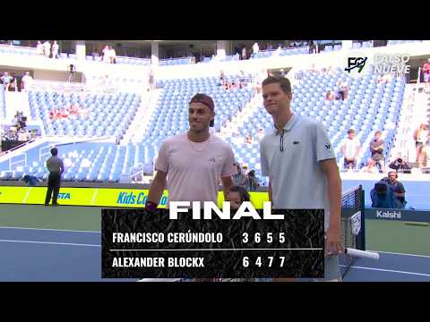 🎾 ALEXANDER BLOCKX VENCE A FRANCISCO CERÚNDOLO POR OCTAVOS <strong>DE</strong> FINAL <strong>DE</strong> <strong>US</strong> OPEN 🏆