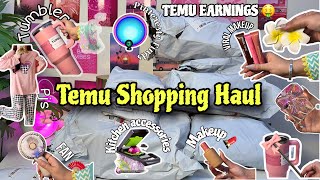 “TEMU Shopping Haul🛍️ | Pinterest Inspired Finds + TEMU Earning Method”