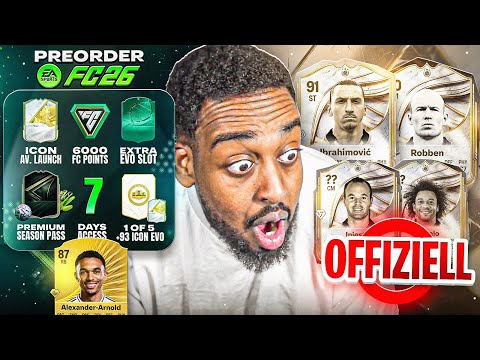 IBRA & INIESTA ICON KOMMEN in EA FC🚨🥹6000 FIFA POINTS + ICON PACK gratis💥DIE BESTEN LEAKS JEMALS