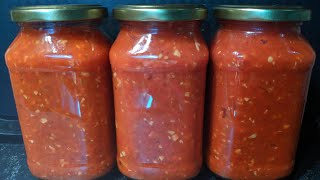 Самая вкусная АДЖИКА НА ЗИМУ без уксуса! Лучший рецепт аджики на зиму