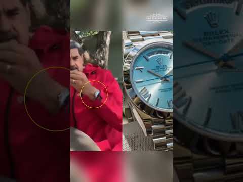 Nicolas Maduro Lộ Rolex gần 2 Tỷ trên truyền hình
