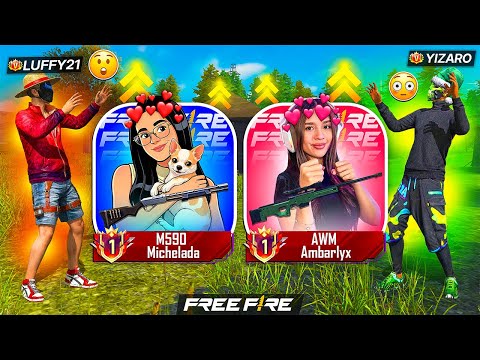 JUNTE A LAS REINAS DE LA AWM y M590 y paso ESTO…😱 Free Fire 